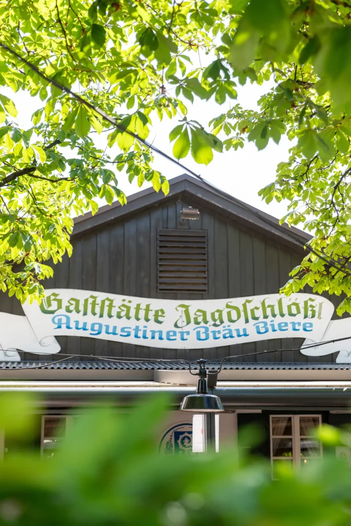 Außenansicht des Jagdschlössl München